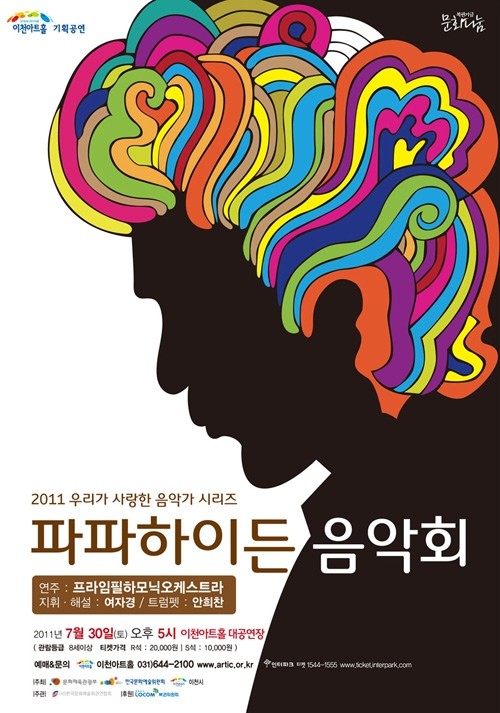 ▲ '파파하이든'음악회 포스터.ⓒ이천아트홀제공