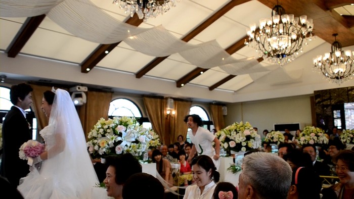 ▲ 뮤지컬축가팀이 공연하고 있는모습.ⓒ뉴데일리