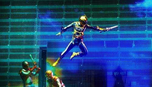 ▲ 액션라이브쇼 파워레인저 정글포스.ⓒ뉴데일리