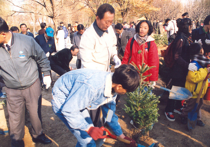 ▲ 생명의 나무 천만그루심기