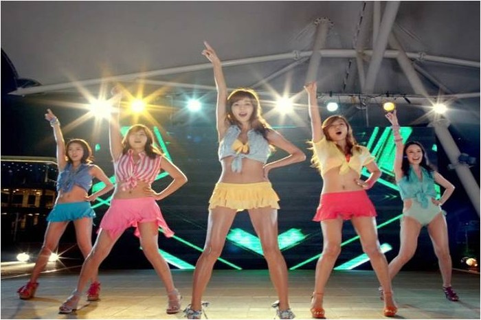 ▲ 오션걸스 뮤비 캡처