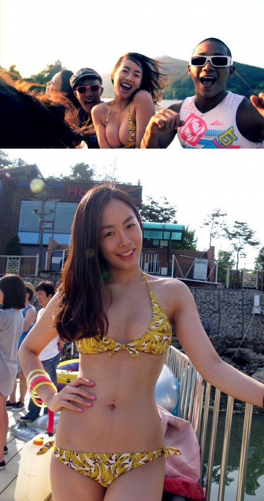 ▲ 사진 = 새로운 몸매 종결자로 등극한 박아롱.