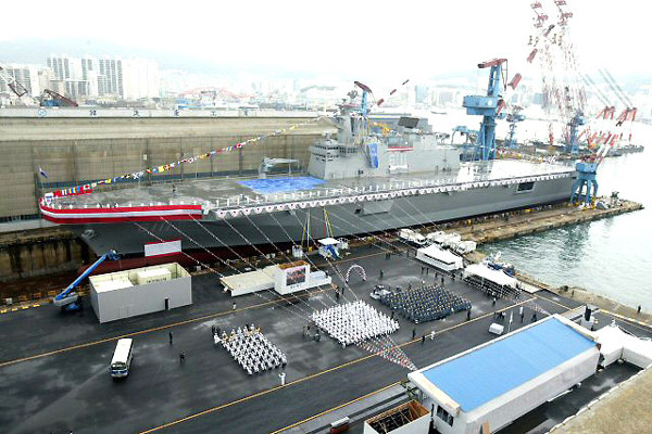 ▲ 한진중공업 영도조선소는 특수선 사업부만큼은 국내 대형조선소들과 어깨를 겨룬다.