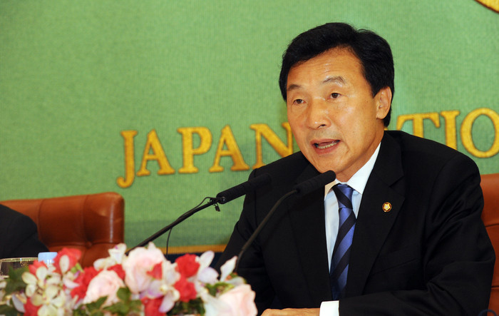 ▲ 손학규 민주당 대표가 4일부터 8일까지 중국 베이징과 충칭을 찾아 중국 차기 지도자들과 만남을 갖는다. 사진은 지난달 28일 일본 내셔널프레스클럽에서 기자회견. ⓒ 뉴데일리