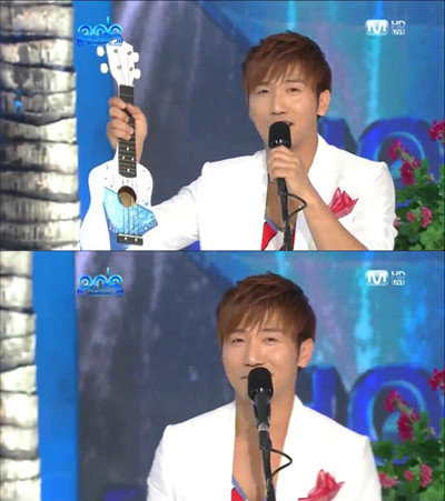 ▲ 유세윤 뼈그맨 소감 발표 ⓒ TV Mnet '20's choice'