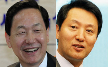 ▲ 김상곤 경기도교육감과 오세훈 서울시장ⓒ자료사진