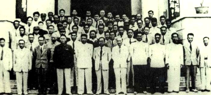 ▲ 남로당 핵심인물들의 모습, 당시 당 핵심요원이었던 박헌영·이승엽 등은 제1차 김일성 내각의 각료들이었다ⓒ