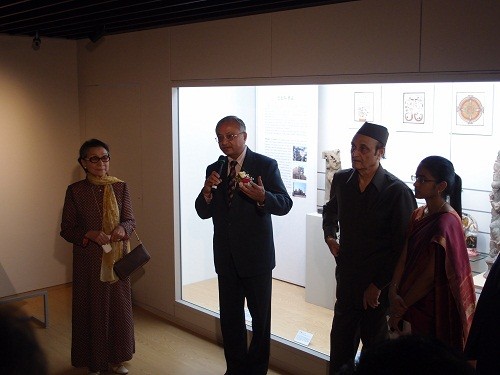 ▲ 스칸드 란쟌 타얄 인도대사가 축사를 하고 있다ⓒ