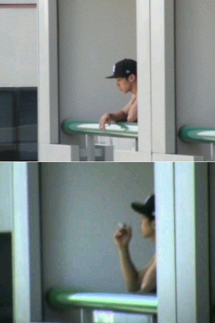 ▲ 이기광담배사진ⓒ온라인커뮤니티