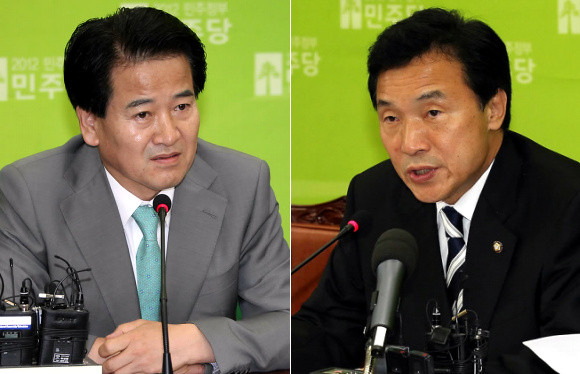▲ 정동영 최고위원(왼쪽)은 지역구인 전주 덕진에 출마하기로 한 반면 손학규 대표(오른쪽)은 신중한 입장을 보이고 있다.  ⓒ 연합뉴스