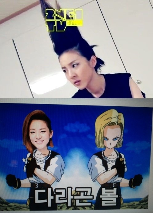 ▲ 다라곤볼ⓒ사진=산다라박 미투데이