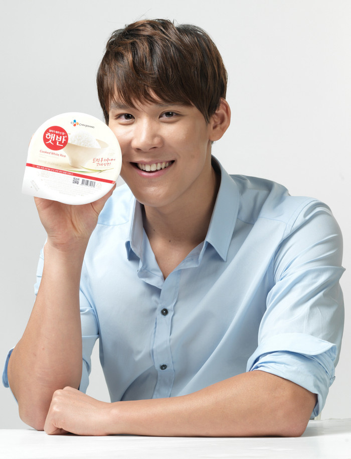 ▲ 박태환 선수 ⓒ CJ 제일제당