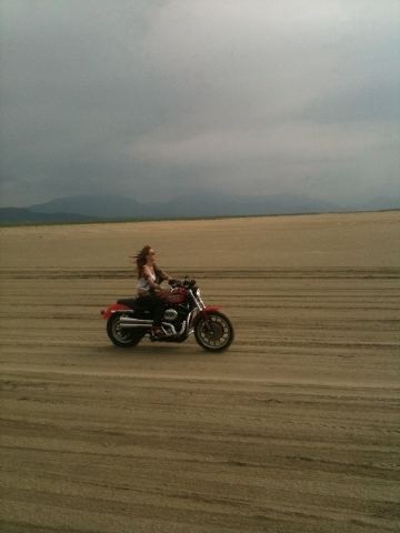 ▲ 가희 오토바이ⓒ사진=가희트위터