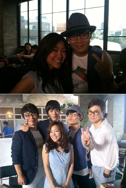 ▲ 박정현과 김범수ⓒ사진=김범수 트위터