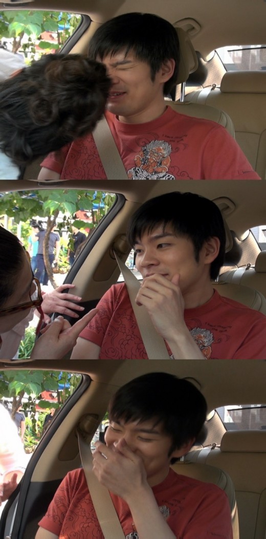 ▲ 이영자돌발키스ⓒ택시 화면 캡쳐