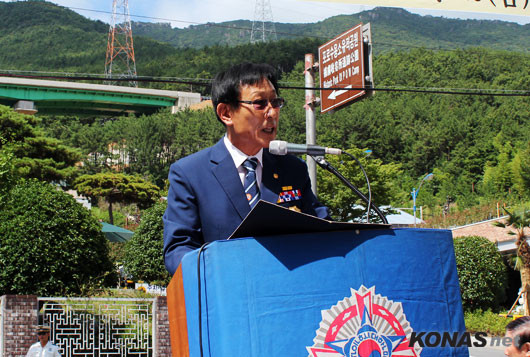 ▲ 조이석 거제시재향군인회장. ⓒkonas.net