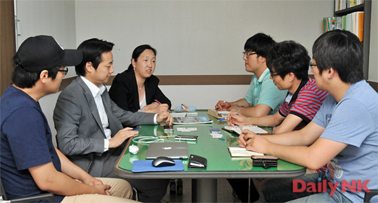 ▲ 북한 인권운동을 벌이는 한동대 로스쿨 LANK 인지연 회장.ⓒ