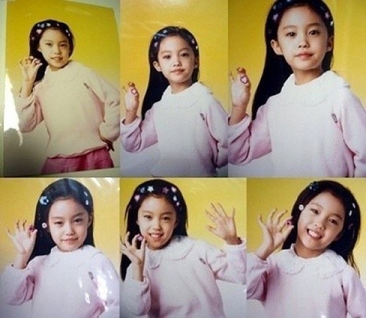 ▲ 효민8살모습ⓒ온라인 커뮤니티