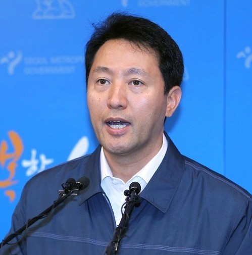 ▲ 오세훈 서울시장이 지난 12일 서울시청에서 대선 불출마를 선언하고 있다. ⓒ 연합뉴스