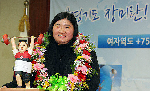 ▲ 경기도가 스포츠 스타 장미란과 양준혁, 가수 인순이씨를 제92회 전국체육대회 명예홍보대사로 임명했다. 이들은 전국체전이 열리는 10월까지 온·오프라인으로 홍보활동을 벌인다. 사진은 홍보대사 중 한 명인 장미란 선수. ⓒ 뉴데일리