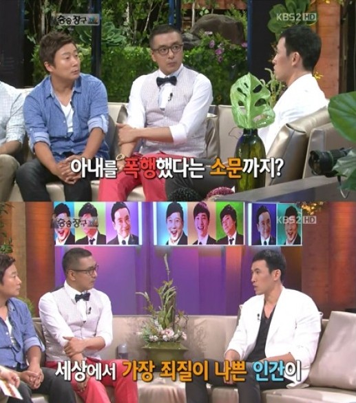 ▲ 유오성 해명ⓒ승승장구 방송화면 캡쳐