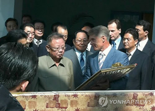 ▲ 김정일, 아무르주 '부레이 발전소' 방문ⓒ