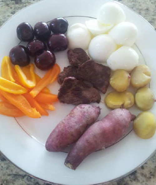 ▲ 다이어트 식단   ⓒ사진=김준희 트위터