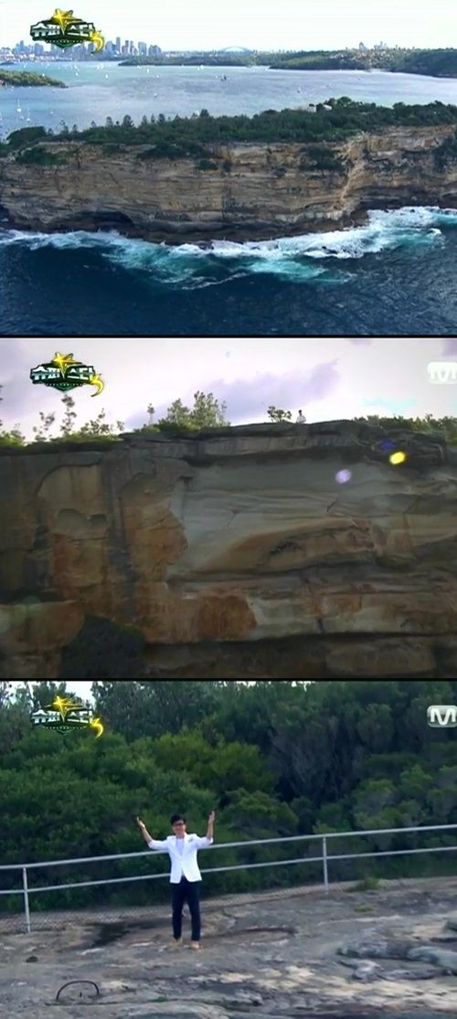 ▲ 게리 타이스허스트가 찍은 오프닝 장면 ⓒ 슈퍼스타K3 방송화면 캡쳐