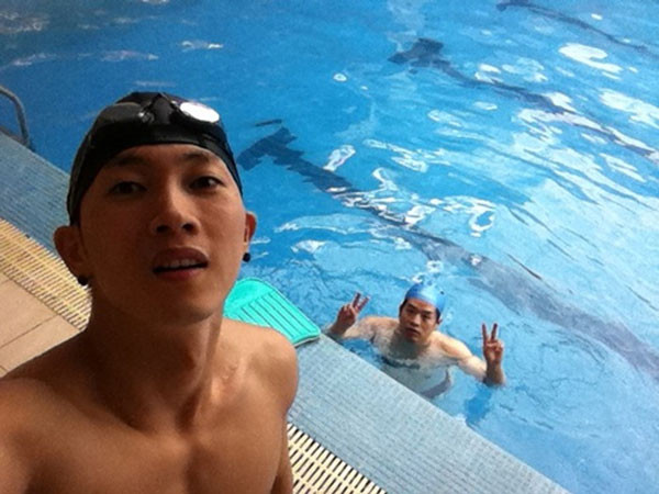 ▲ 장우혁 전용 수영장 ⓒ 사진=장우혁 미투데이