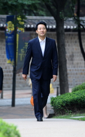 ▲ 오세훈 서울시장의 마지막 출근길 ⓒ 뉴데일리