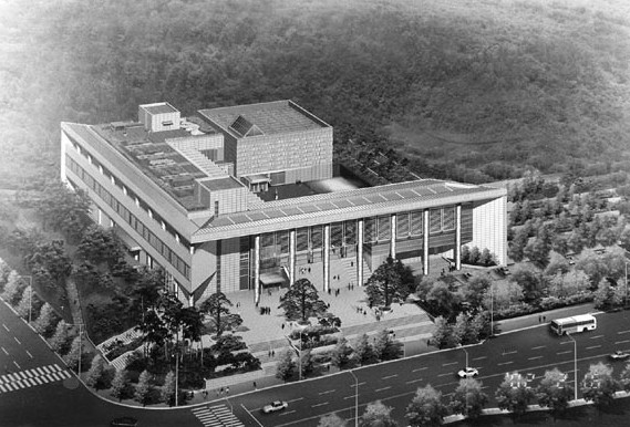 ▲ 박정희 기념도서관 조감도