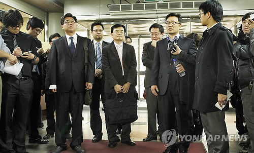 ▲ 입장 밝히는 PD수첩 제작진 ⓒ 연합뉴스