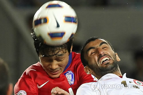 ▲ 2일 경기 고양시 종합운동장에서 열린 2014브라질월드컵 3차예선 한국-레바논전에서 두번째 골을 박주영이 골을 성공시키고 있다.