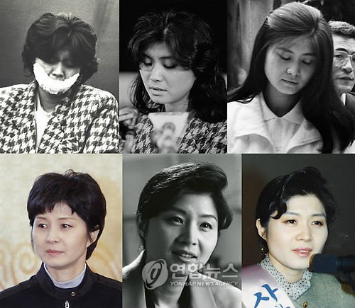 ▲ (서울=연합뉴스) 1987년 12월 김포공항에서 압송, 88년 안기부 회견, 91년 법정, 93년 강연, 95년 책 발간 회견, 2009년 회견하고 있는 KAL858기 폭파범 김현희 ( 상단 왼쪽부터 시계방향으로). ⓒ