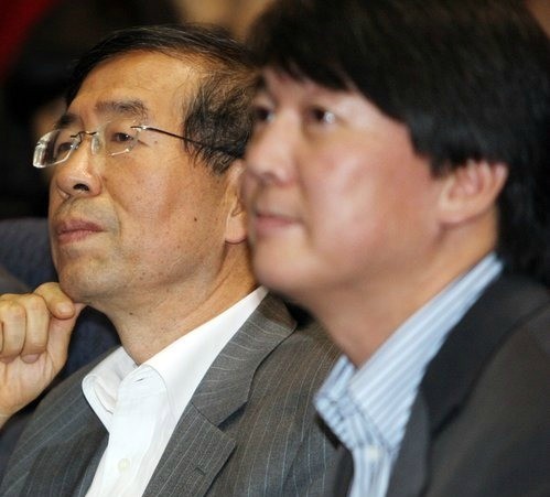 ▲ 박원순 변호사(좌)와 안철수 교수. ⓒ연합뉴스