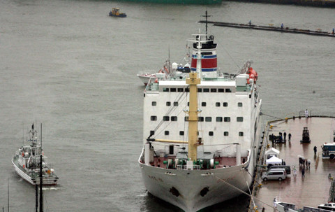 ▲ 북한 관광선 만경봉호(연합뉴스)