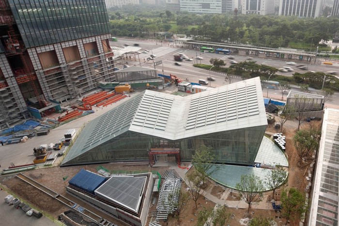 ▲ 서울국제금융센터 공사 현장 ⓒ 뉴데일리