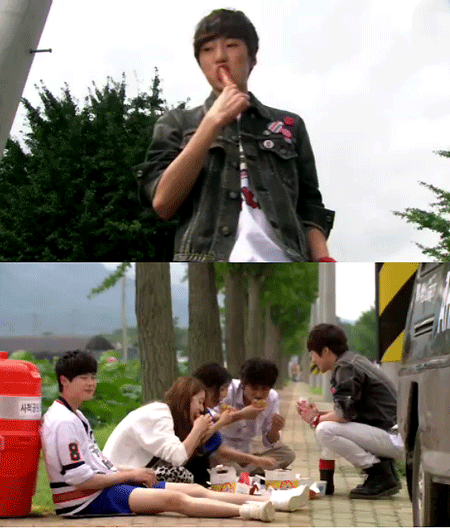 ▲ 강승윤 첫 대사 ⓒ 하이킥3 방송화면 캡쳐