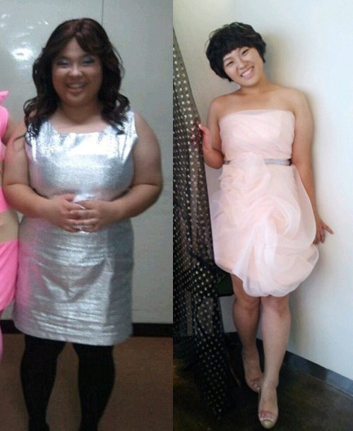 ▲ 권미진 폭풍 감량 ⓒ 사진=이승윤 트위터