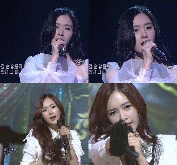 ▲ 메이비 방부제 미모, 위:5년전, 아래:현재ⓒ 사진=온라인 커뮤니티