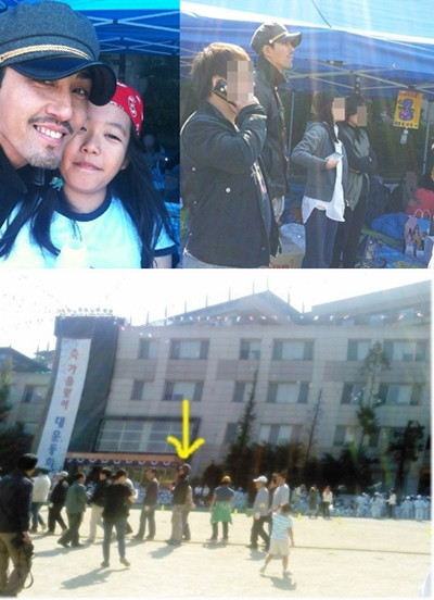 ▲ 차승원 딸 운동회 참석 ⓒ 사진=온라인 커뮤니티