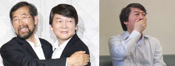 ▲ 운동권에 대한 ‘부채의식’에서 헤어나지 못하는 안철수 씨는 언제쯤 정신을 차리고 자신이 박원순을 비롯한 左派인사들에게 철저히 이용당하고 있음을 깨닫게 될까? 정치의 맛을 본 이상 당분간은 힘들 것이다.ⓒ