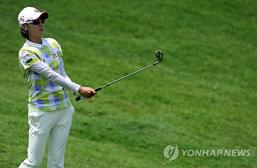 ▲ 최나연이 미국여자프로골프(LPGA) 투어 사임 다비 대회에서 정상에 올라 한국(계) 선수 통산 100번째 LPGA 대회 우승의 주인공이 됐다. (AFP=연합뉴스)ⓒ