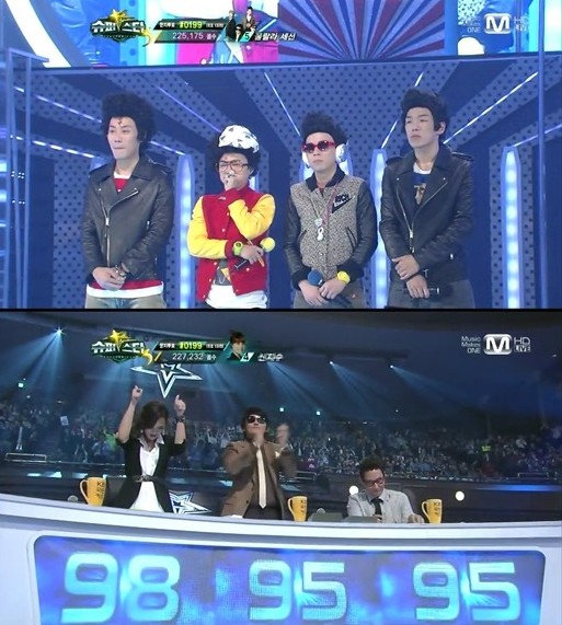 ▲ 울랄라세션 '미인' ⓒ 사진= 슈스케3 방송화면 캡쳐