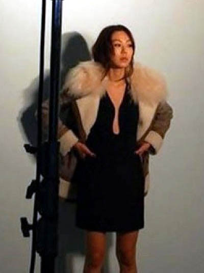 ▲ 김민희 착시 드레스 ⓒ 사진=온라인 커뮤니티