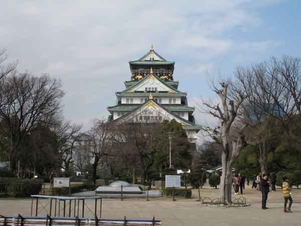 ▲ 거대한 오사카성의 위용(사진-김필재)ⓒ