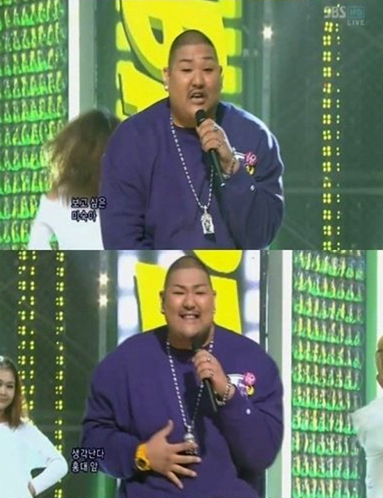 ▲ 슈퍼베이비 ⓒ 사진=인기가요 방송화면 캡쳐