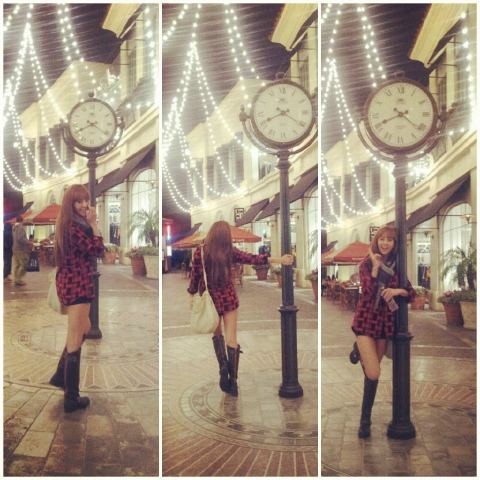 ▲ 지나 8등신 몸매가 화제가 되고 있다. ⓒ 사진= 지나 트위터