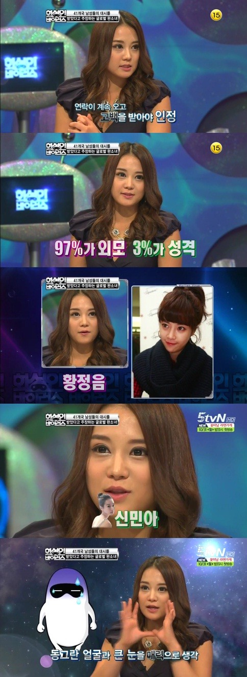 ▲ 일명 '자아도취녀'가 등장해 화제다. ⓒ 사진= 화성인 바이러스 방송화면 캡쳐