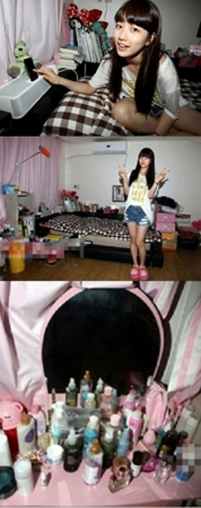 ▲ 수지 방이 공개돼 화제다. ⓒ 사진=온라인 커뮤니티